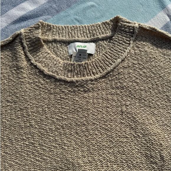 NWT Aerie Cable Knit Oversized Sweater - Size XS - Picture 3 of 9